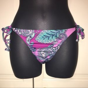 Purple bikini bottoms